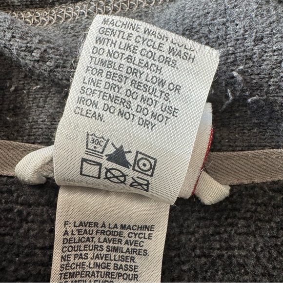 Avalanche Thermal Outdoors Sweatshirt Mens Size XL Grey Zip Up Sweater - Picture 8 of 12